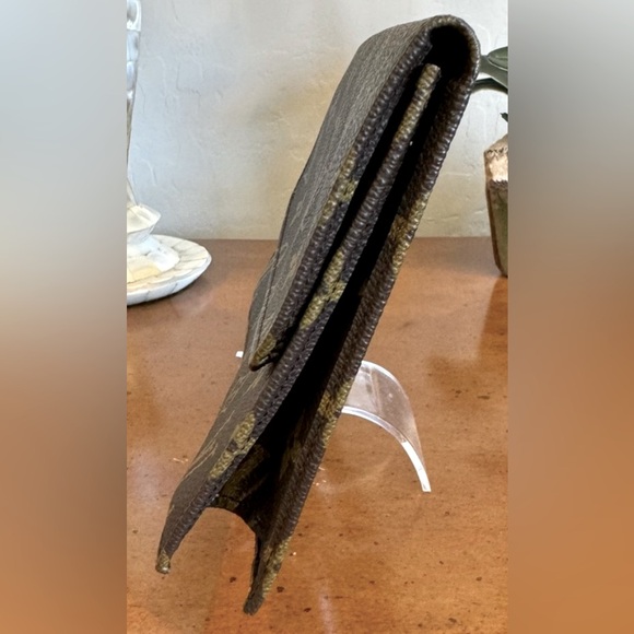 💛🤎 Louis Vuitton Monogram Pochette Rabat Clutch - Picture 10 of 11